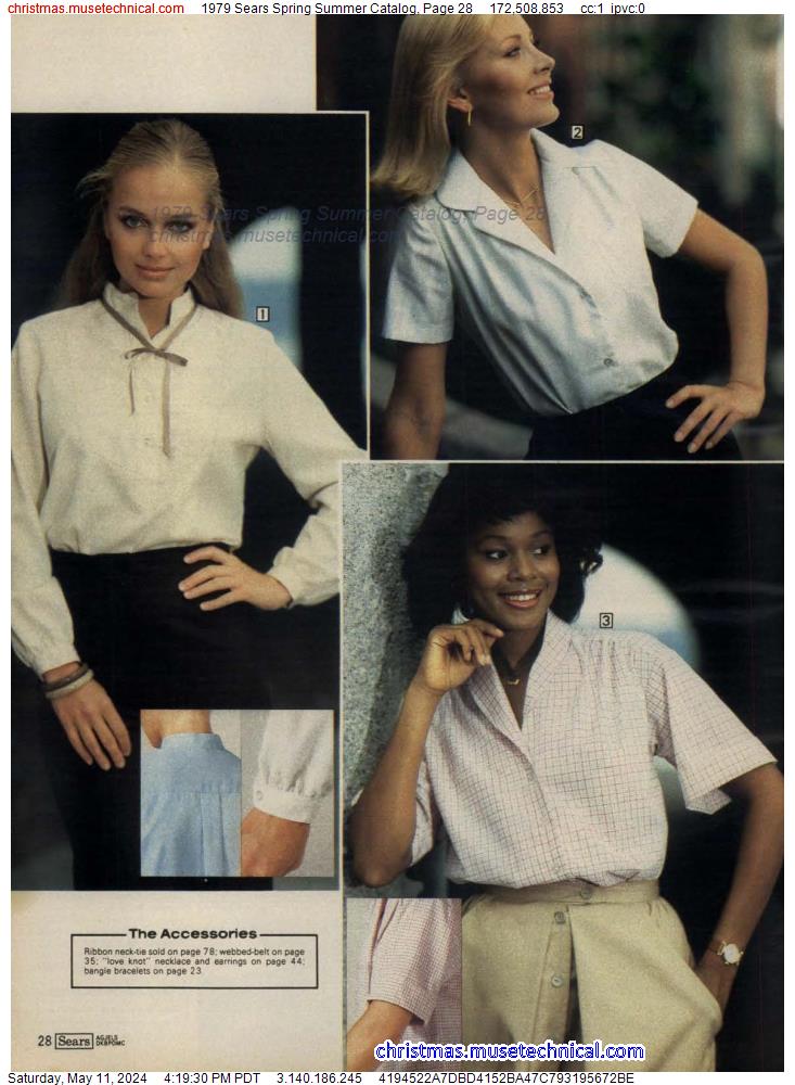 1979 Sears Spring Summer Catalog, Page 28