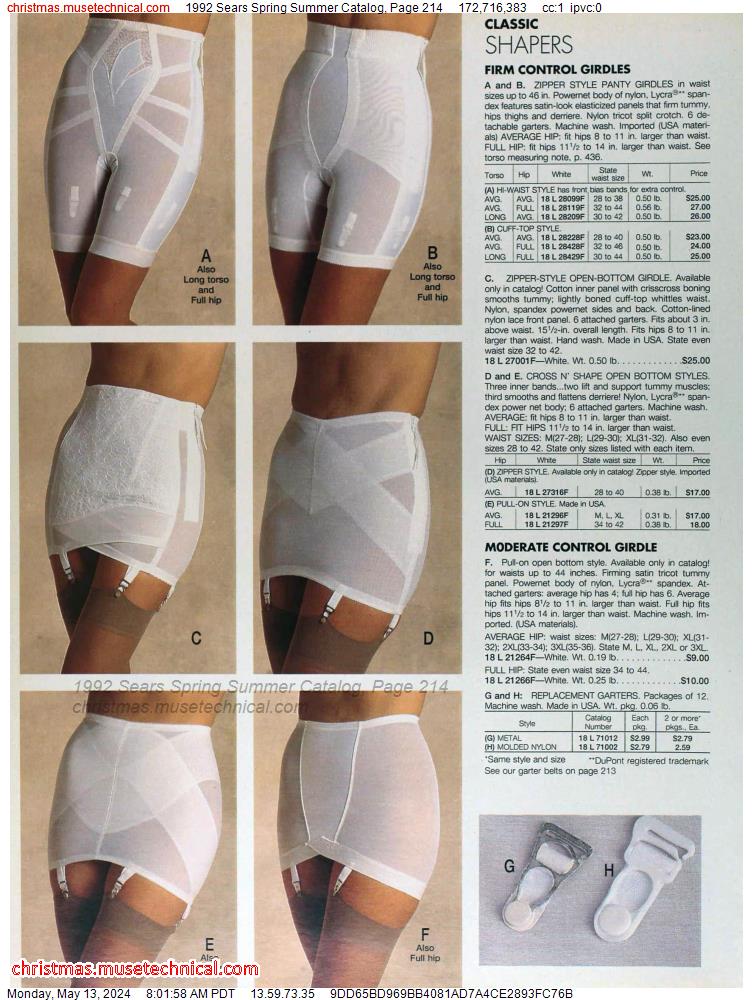 1992 Sears Spring Summer Catalog, Page 214