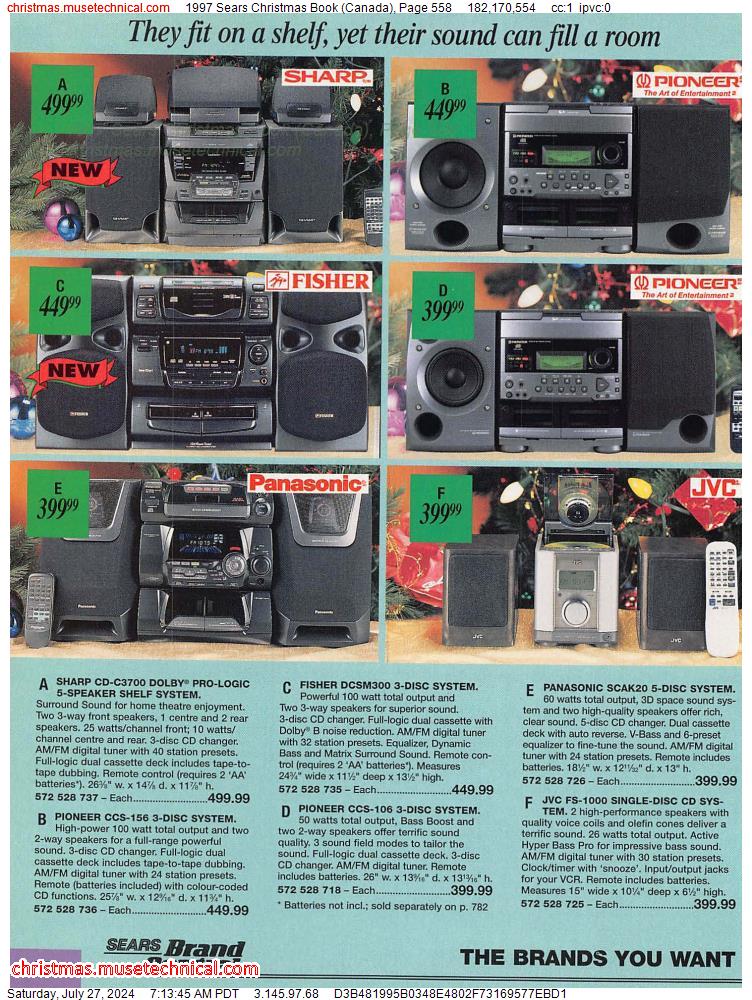 1997 Sears Christmas Book (Canada), Page 558