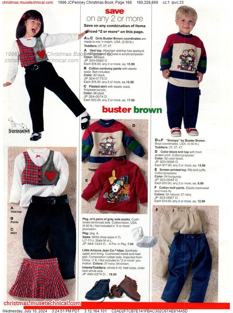 1996 JCPenney Christmas Book, Page 166