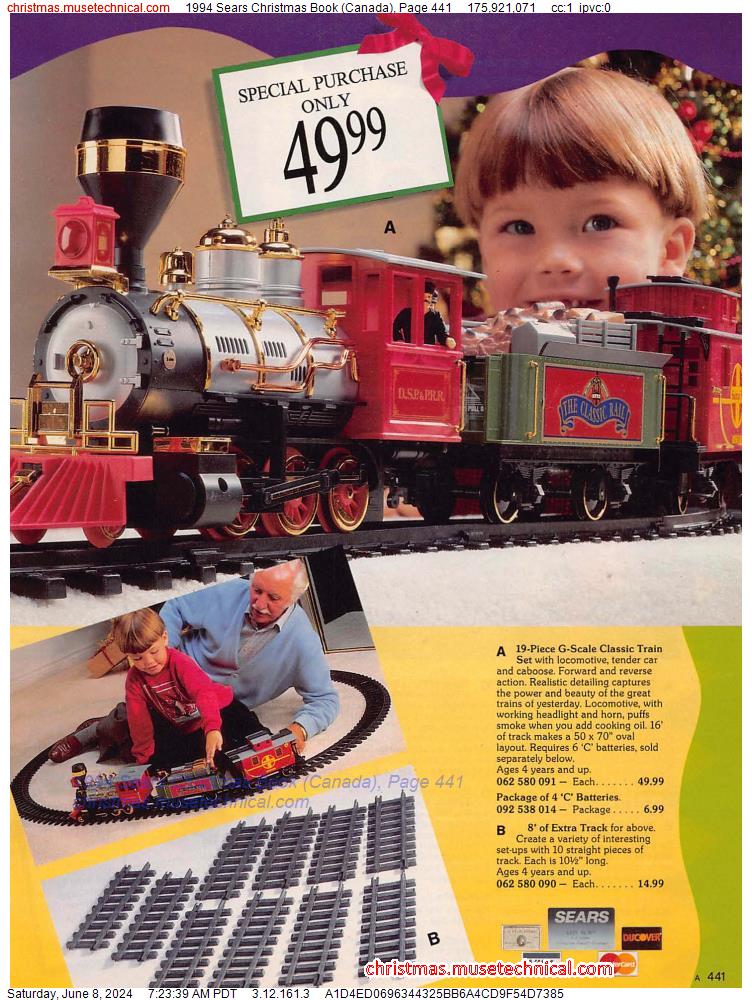 1994 Sears Christmas Book (Canada), Page 441