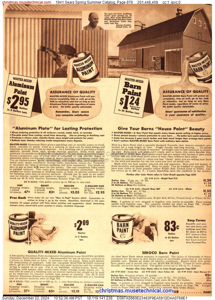 1941 Sears Spring Summer Catalog, Page 879