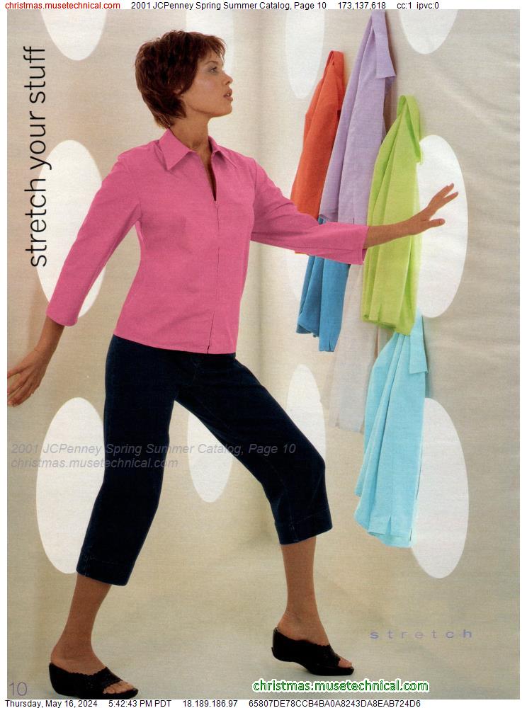 2001 JCPenney Spring Summer Catalog, Page 10