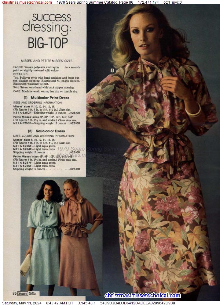 1979 Sears Spring Summer Catalog, Page 86