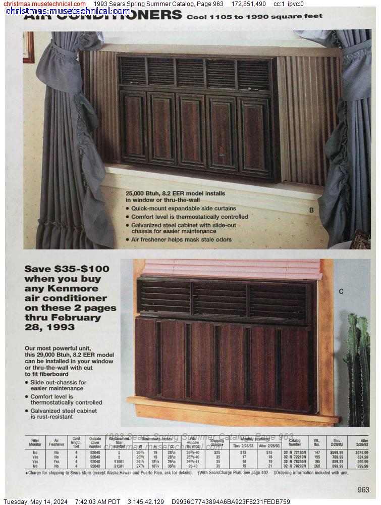 1993 Sears Spring Summer Catalog, Page 963