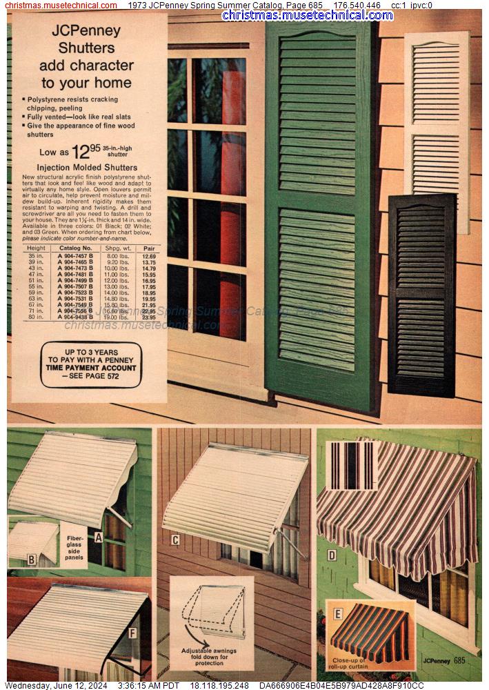 1973 JCPenney Spring Summer Catalog, Page 685