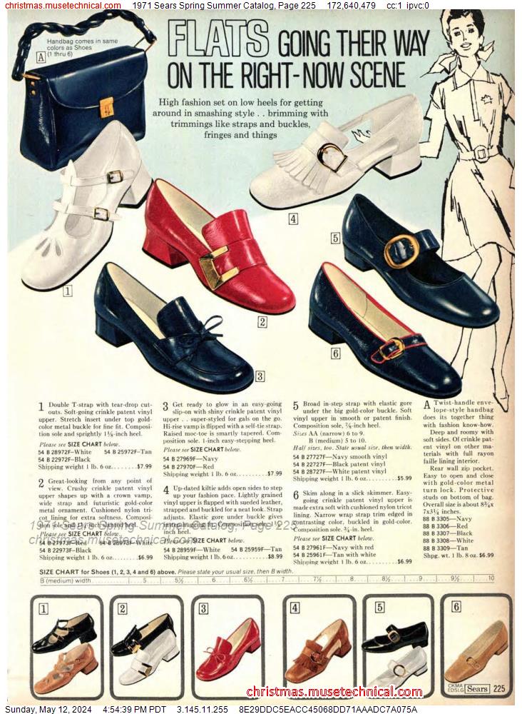 1971 Sears Spring Summer Catalog, Page 225