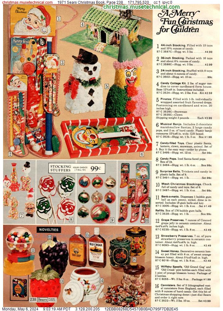 1971 Sears Christmas Book, Page 238