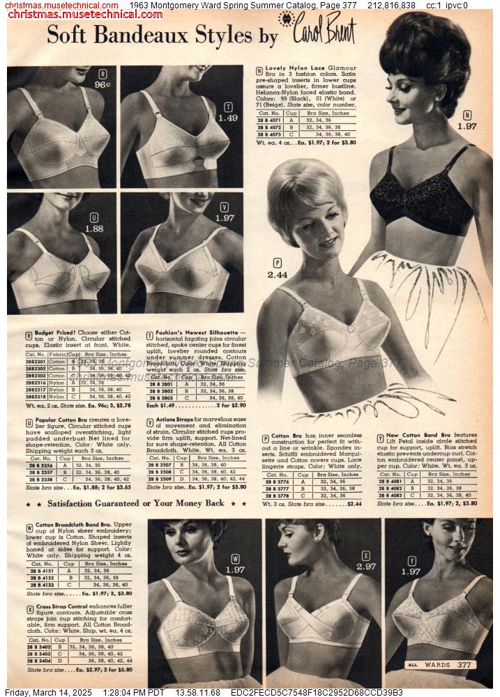 1963 Montgomery Ward Spring Summer Catalog, Page 377