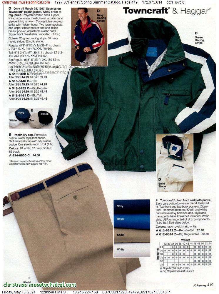 1997 JCPenney Spring Summer Catalog, Page 419