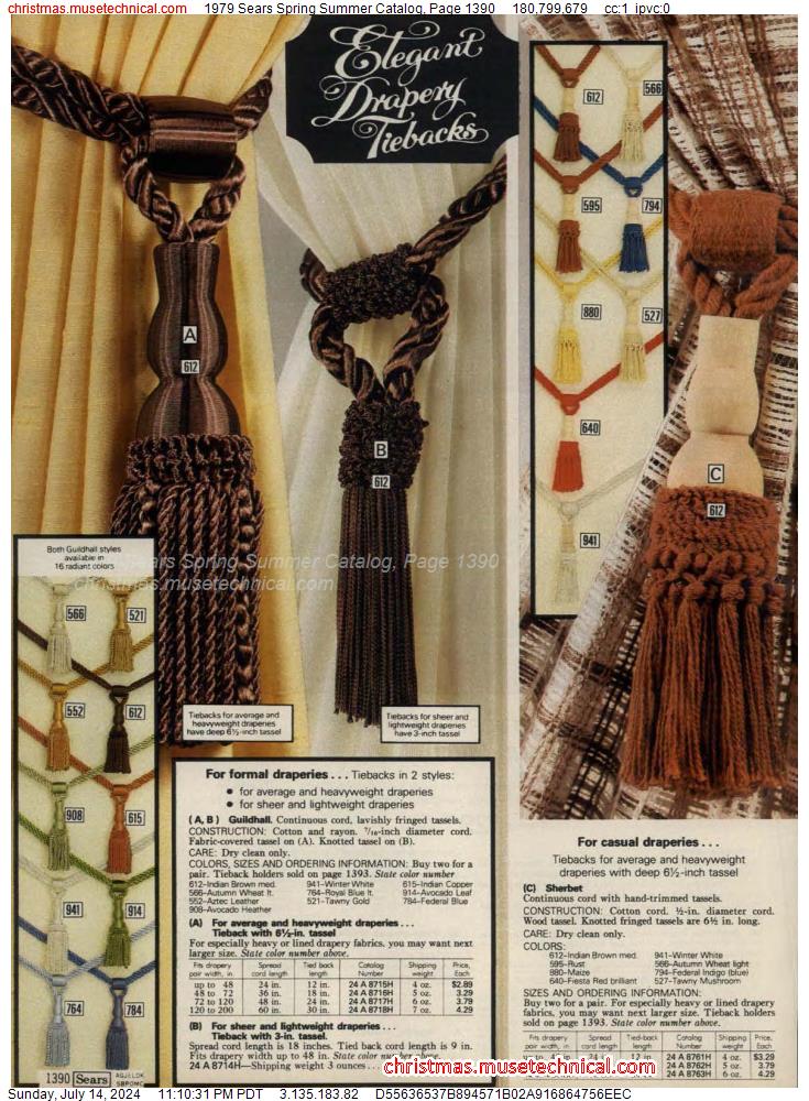 1979 Sears Spring Summer Catalog, Page 1390