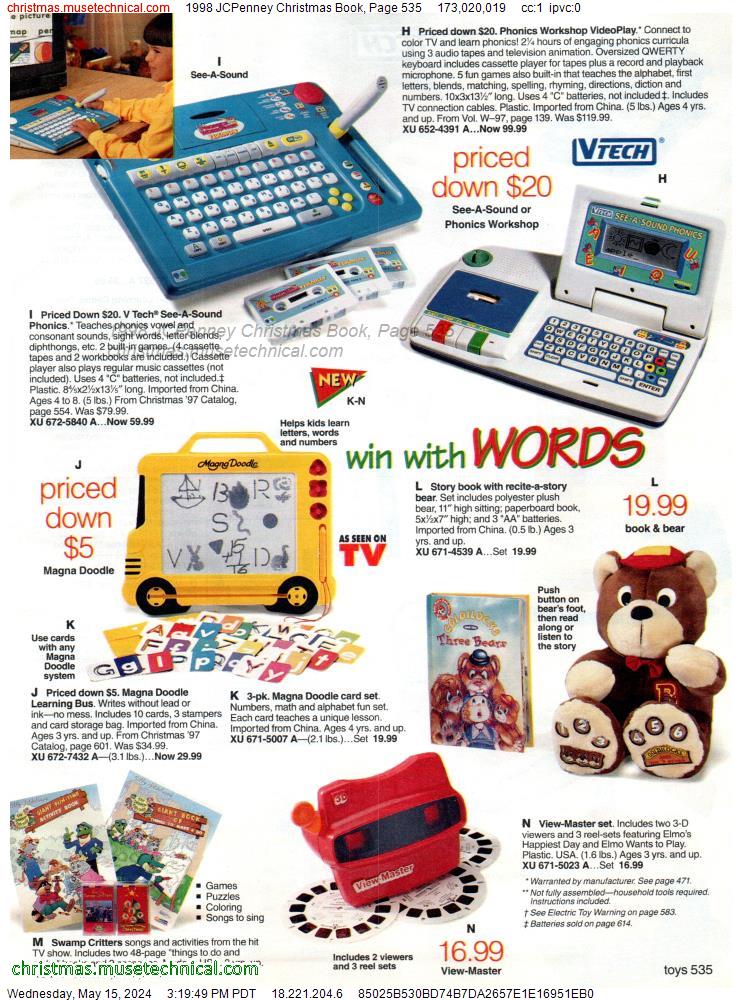 1998 JCPenney Christmas Book, Page 535