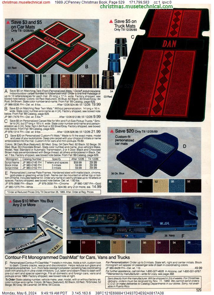 1989 JCPenney Christmas Book, Page 529
