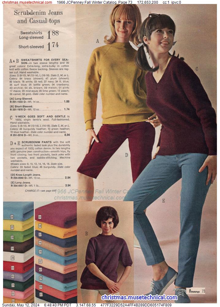 1966 JCPenney Fall Winter Catalog, Page 73