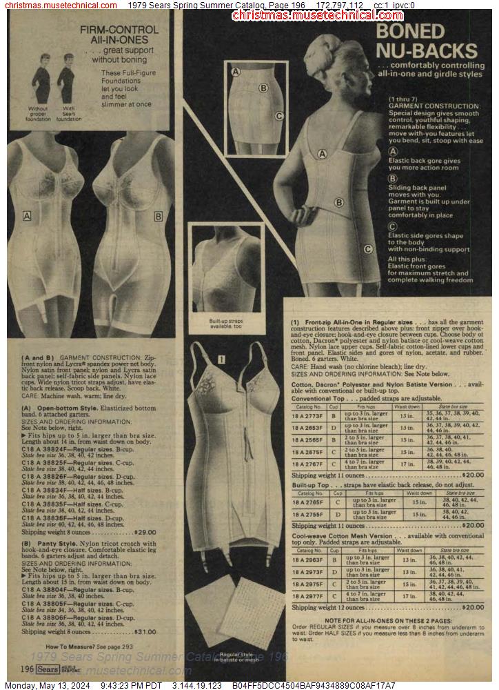 1979 Sears Spring Summer Catalog, Page 196