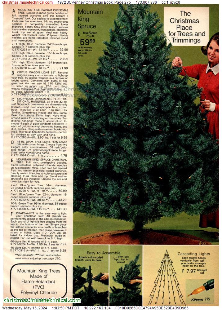 1972 JCPenney Christmas Book, Page 275