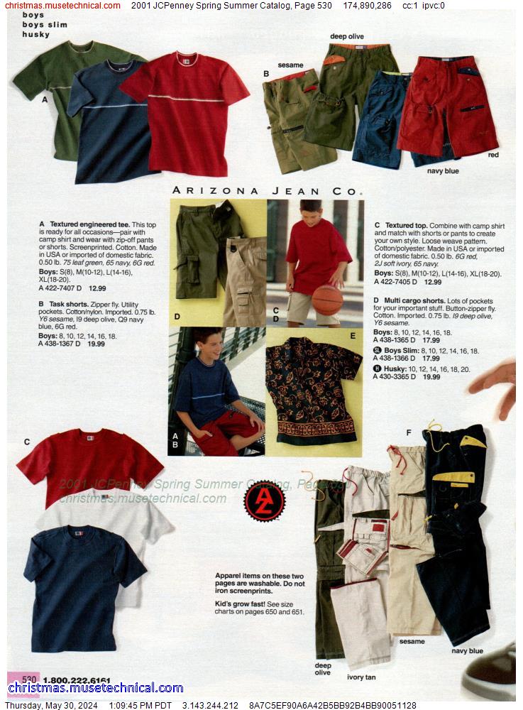 2001 JCPenney Spring Summer Catalog, Page 530
