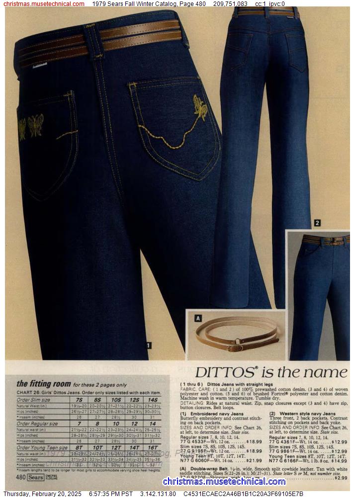 1979 Sears Fall Winter Catalog, Page 480