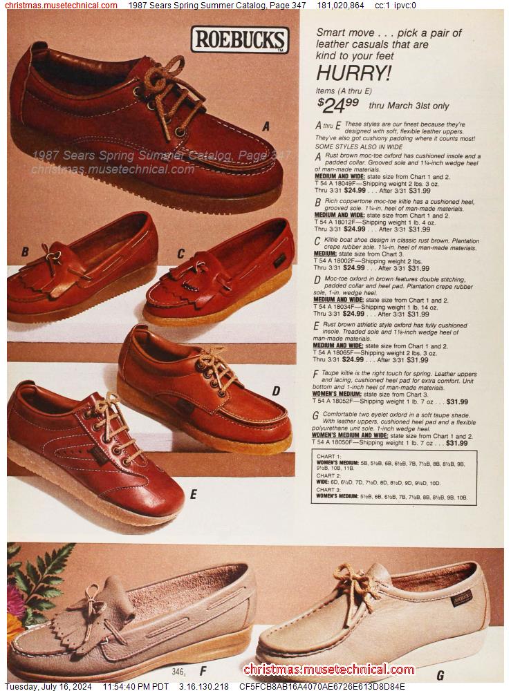 1987 Sears Spring Summer Catalog, Page 347