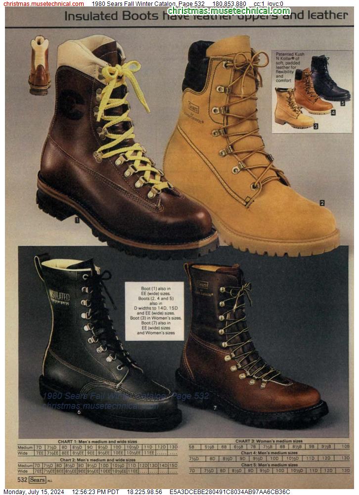 1980 Sears Fall Winter Catalog, Page 532
