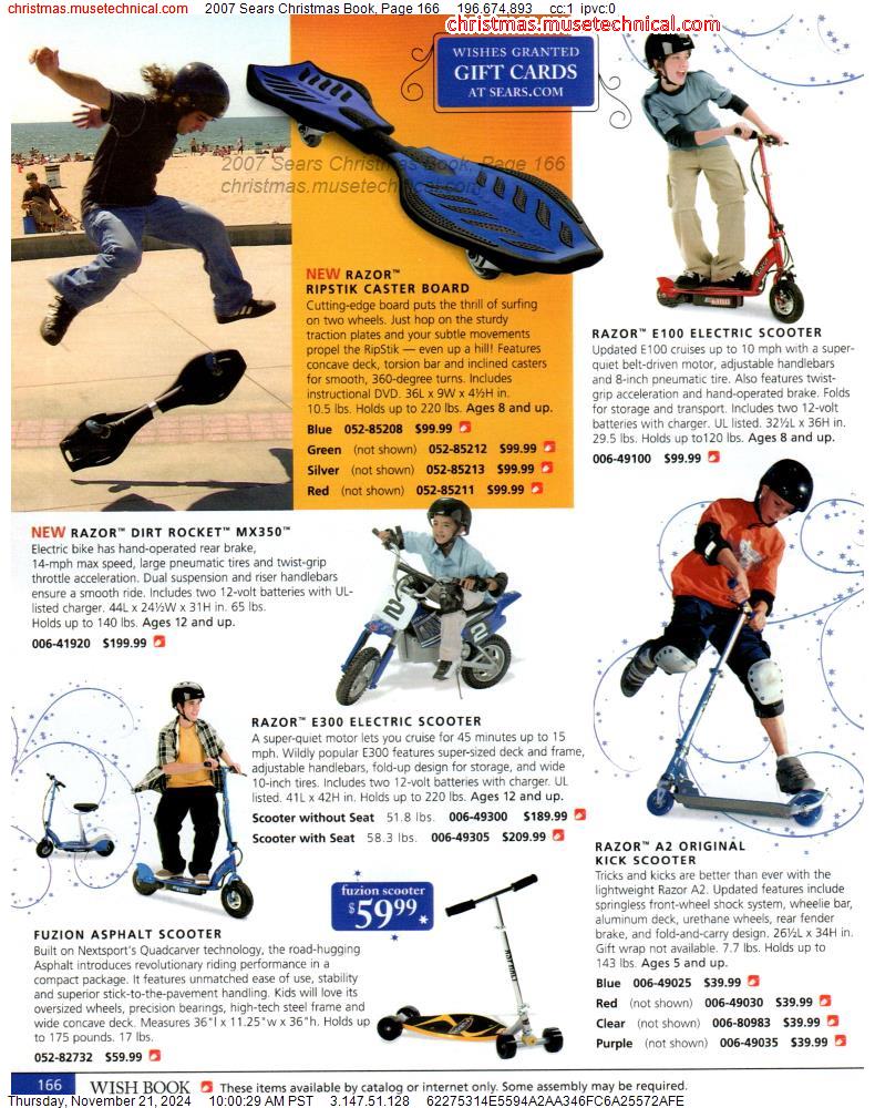 2007 Sears Christmas Book, Page 166