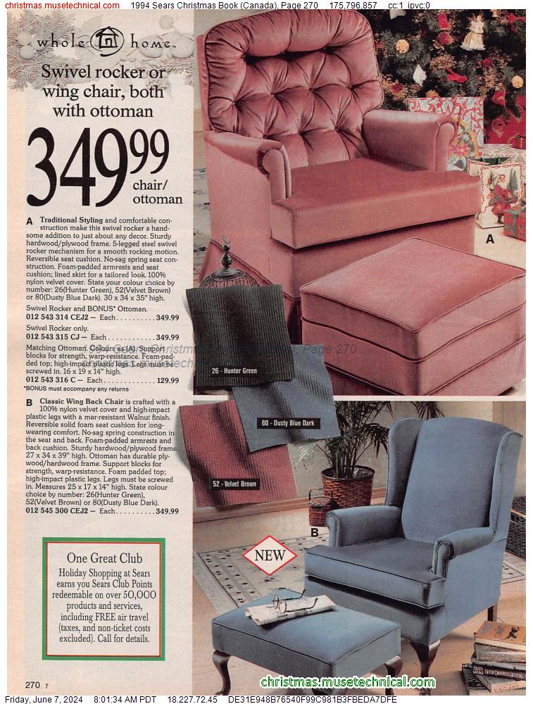 1994 Sears Christmas Book (Canada), Page 270