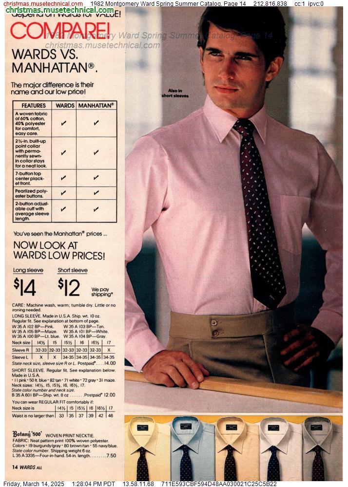 1982 Montgomery Ward Spring Summer Catalog, Page 14