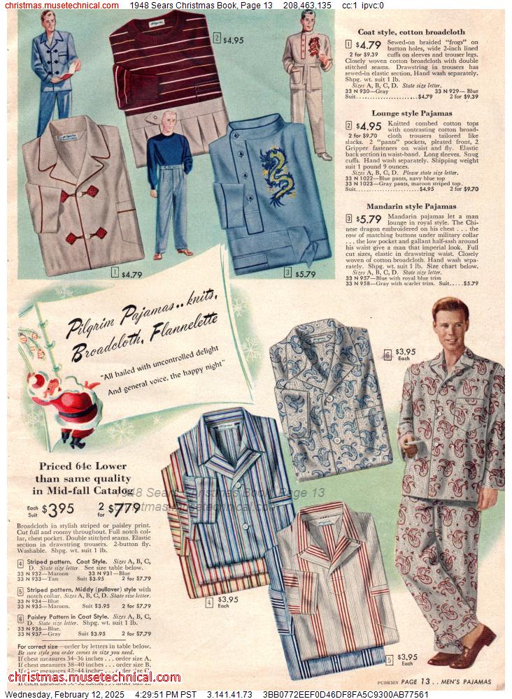 1948 Sears Christmas Book, Page 13