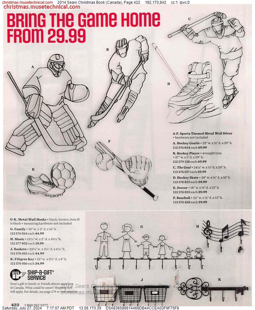 2014 Sears Christmas Book (Canada), Page 422