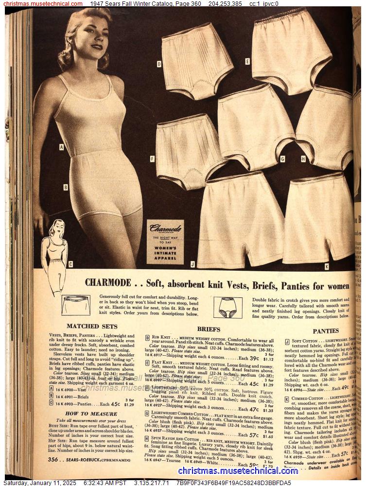 1947 Sears Fall Winter Catalog, Page 360