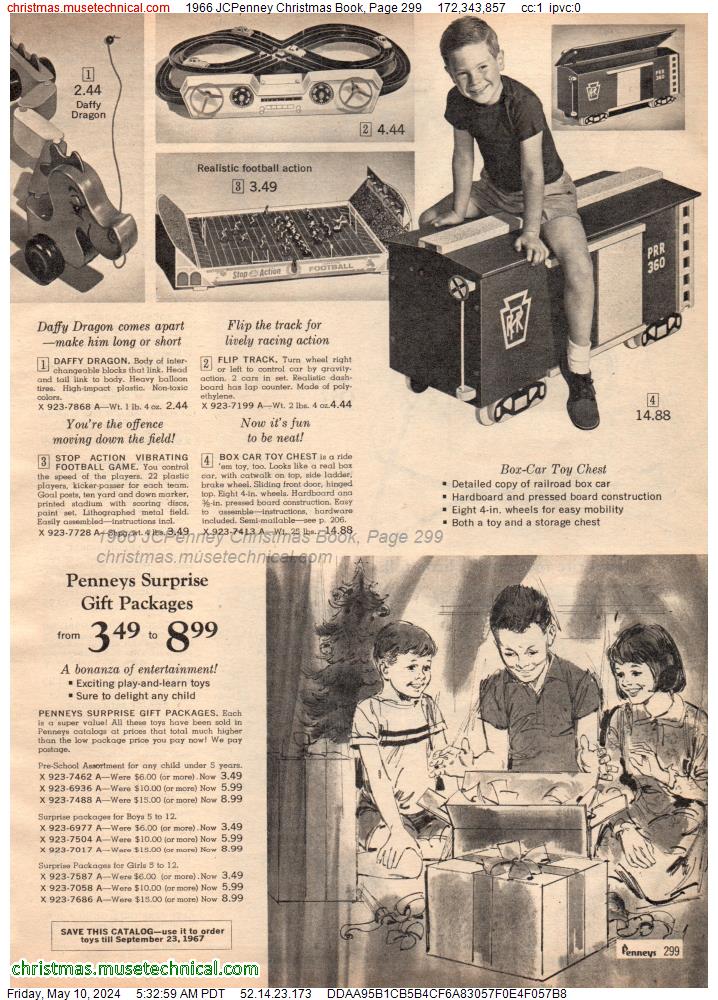 1966 JCPenney Christmas Book, Page 299