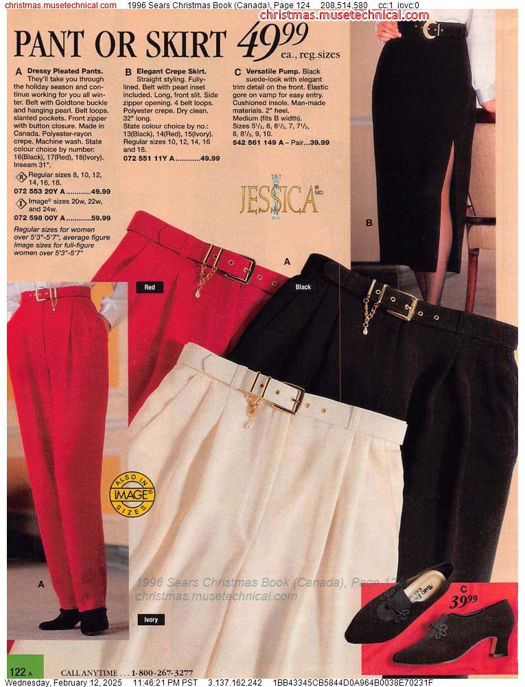 1996 Sears Christmas Book (Canada), Page 124