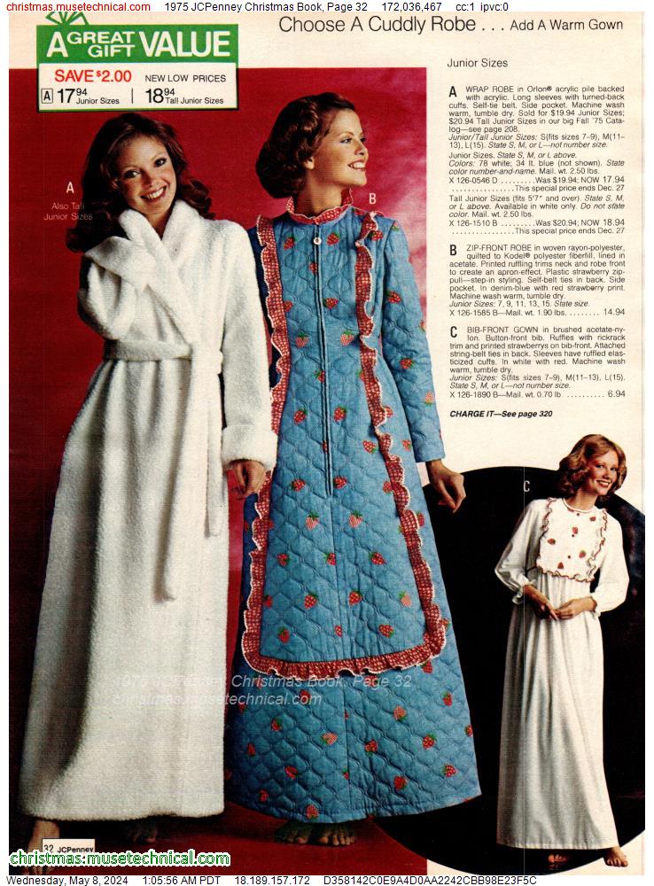 1975 JCPenney Christmas Book, Page 32