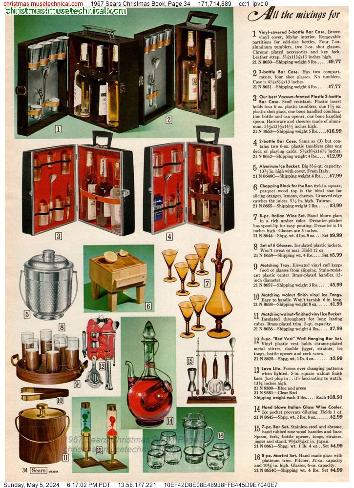 1967 Sears Christmas Book, Page 34