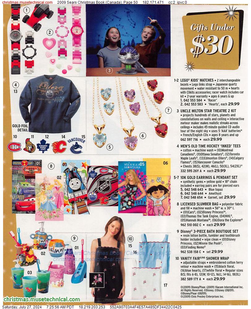 2009 Sears Christmas Book (Canada), Page 50