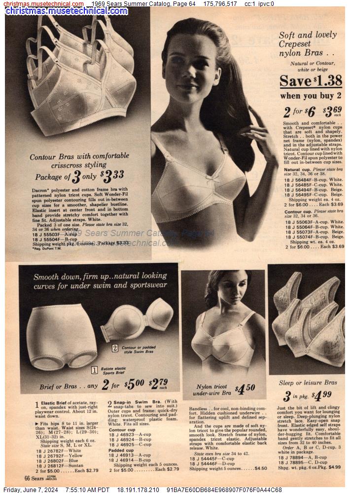 1969 Sears Summer Catalog, Page 64