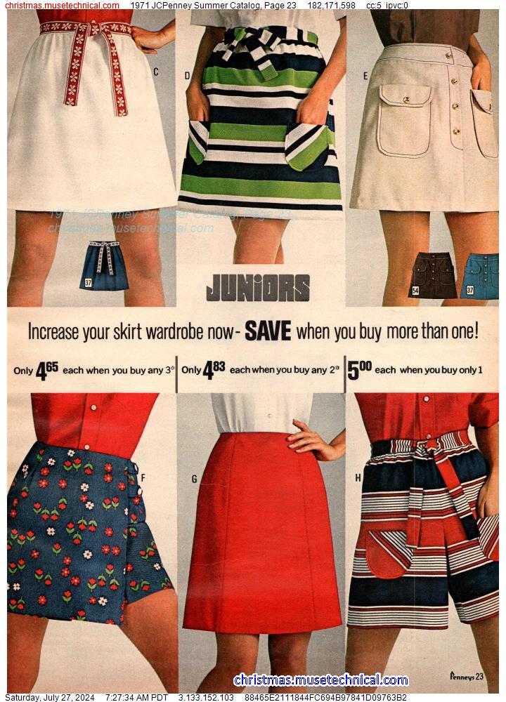 1971 JCPenney Summer Catalog, Page 23
