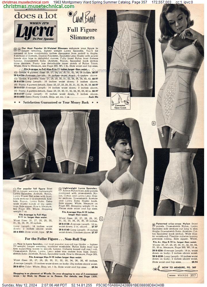 1963 Montgomery Ward Spring Summer Catalog, Page 357