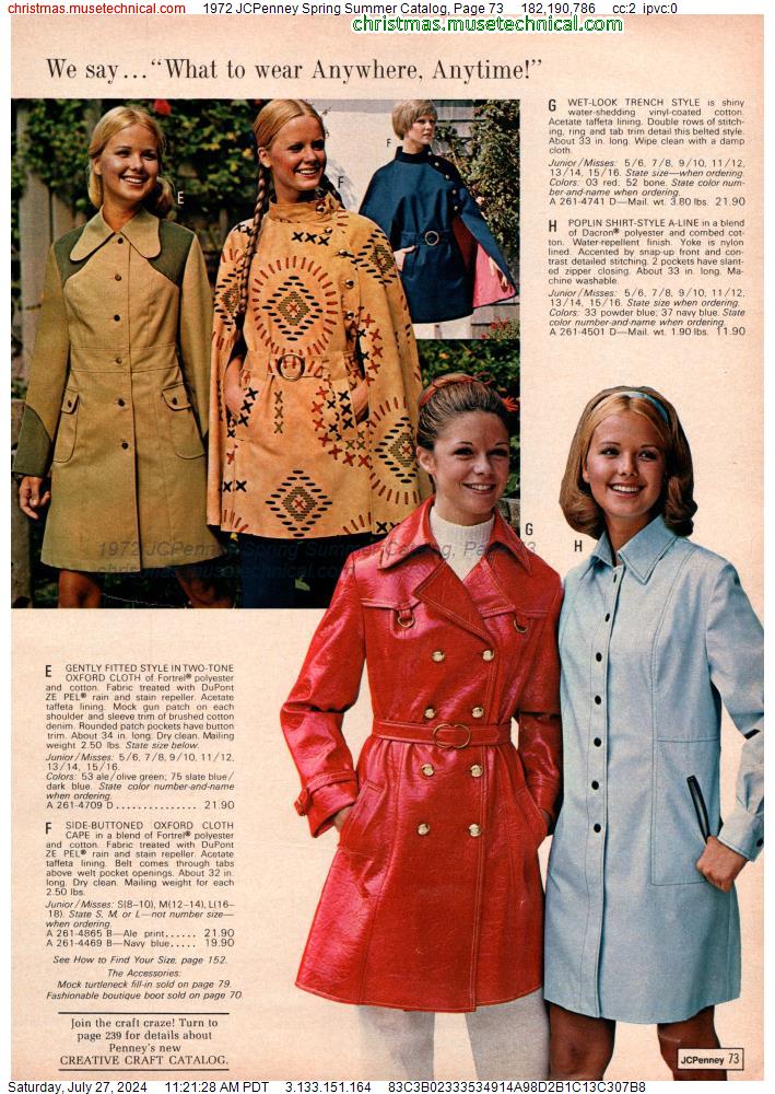 1972 JCPenney Spring Summer Catalog, Page 73
