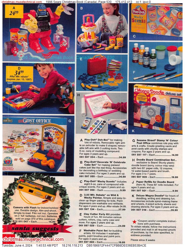 1996 Sears Christmas Book (Canada), Page 530