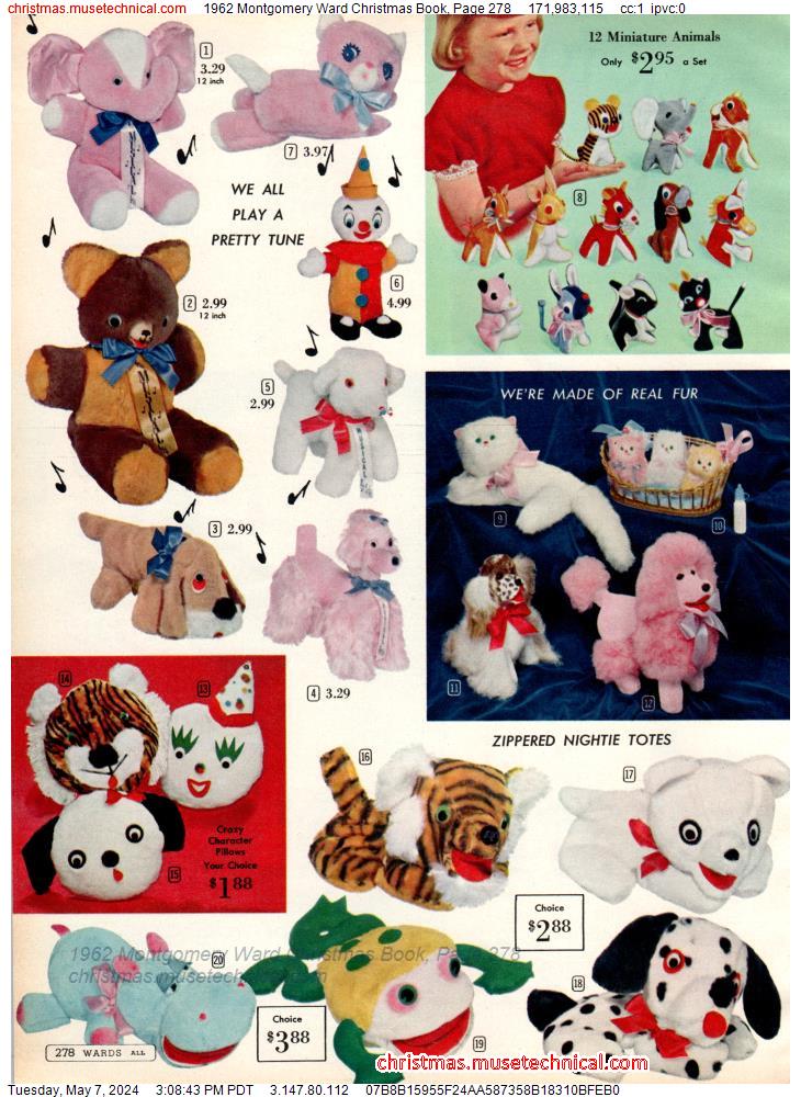 1962 Montgomery Ward Christmas Book, Page 278