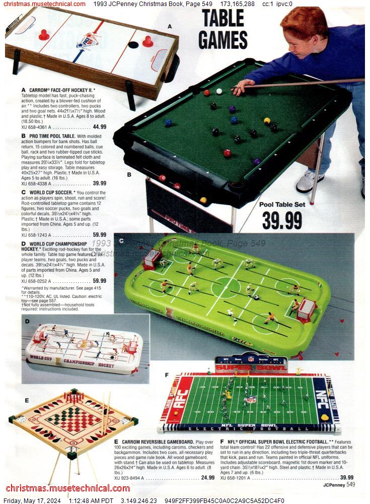 1993 JCPenney Christmas Book, Page 549