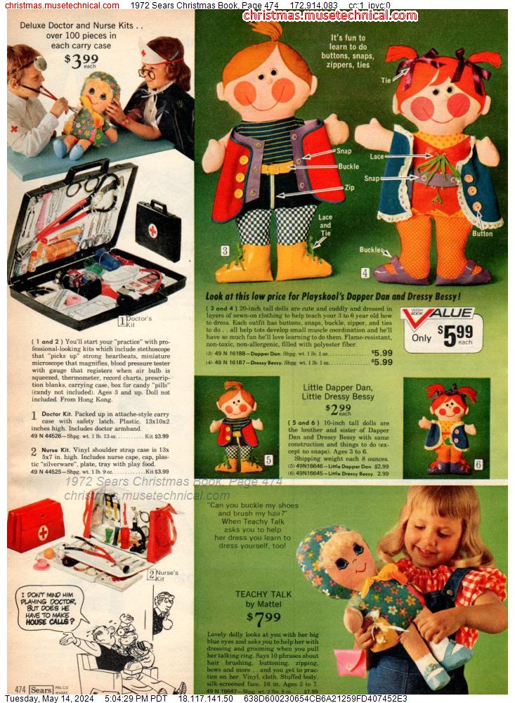 1972 Sears Christmas Book, Page 474