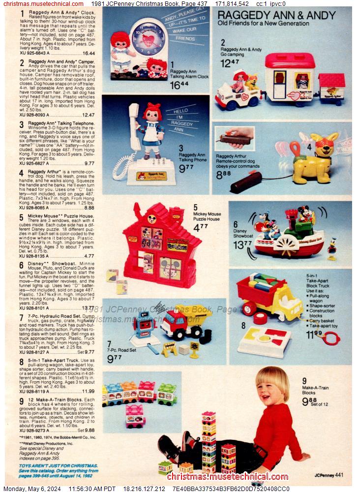 1981 JCPenney Christmas Book, Page 437