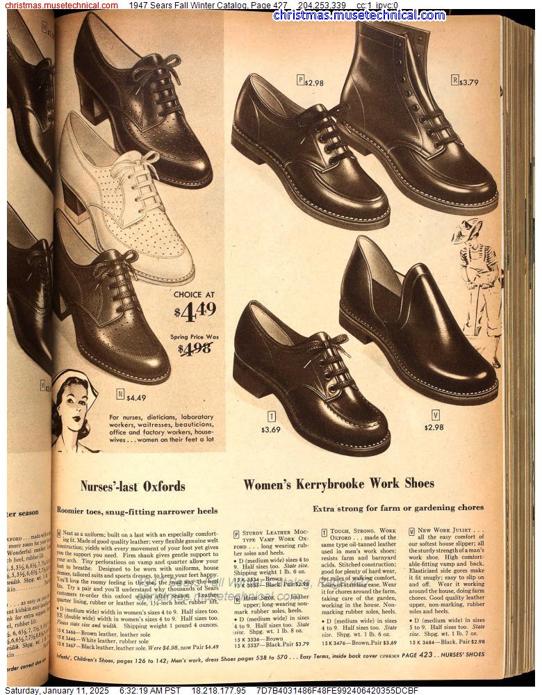 1947 Sears Fall Winter Catalog, Page 427