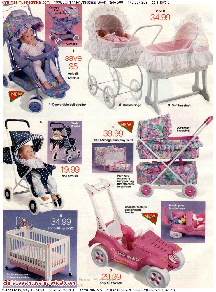 1998 JCPenney Christmas Book, Page 500