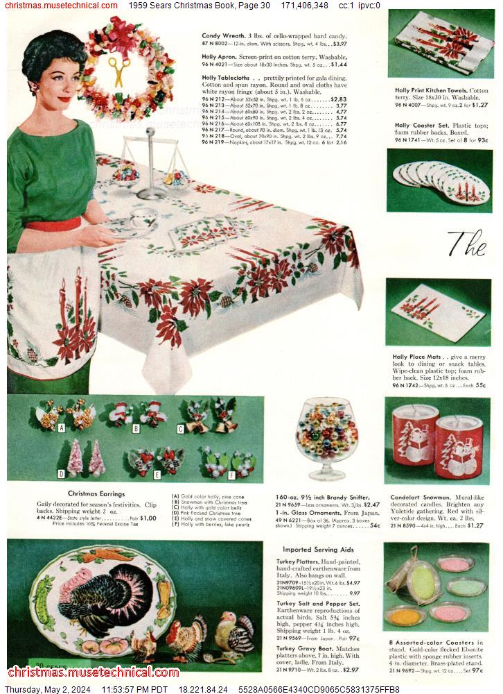 1959 Sears Christmas Book, Page 30