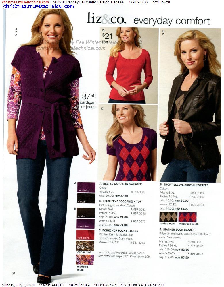 2009 JCPenney Fall Winter Catalog, Page 88