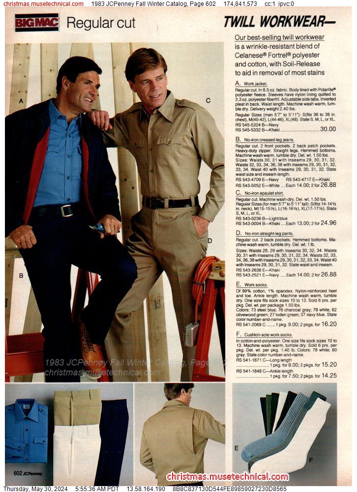 1983 JCPenney Fall Winter Catalog, Page 602