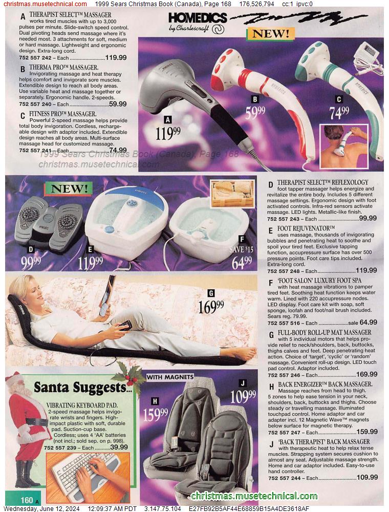 1999 Sears Christmas Book (Canada), Page 168